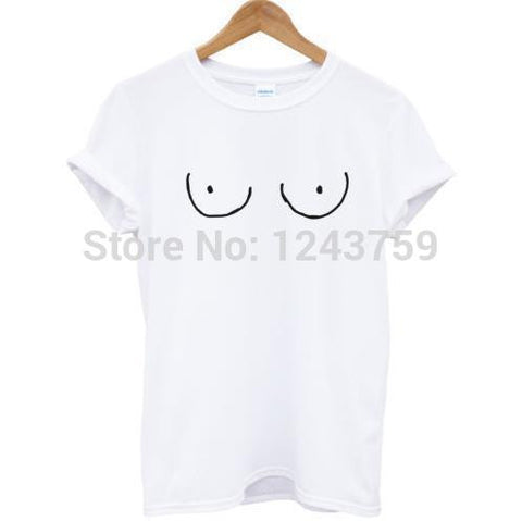Drawn Boobs Women's T Shirt