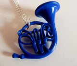 How I Met Your Mother Blue French Horn Necklace Pendant