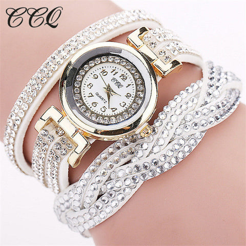 Luxury Rhinestone Bracelet Watch Women