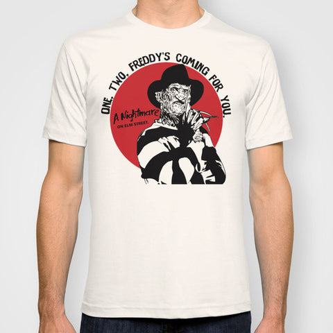 Nightmare on Elm Street Freddy Krueger Horror T shirt