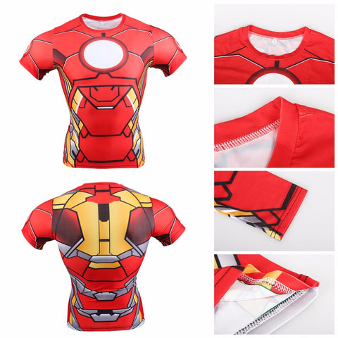 Iron Man Costume Men's T-Shirt