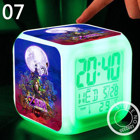 Legend of Zelda Majora's Mask LED Light Clock