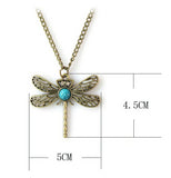 Game Of Thrones Sansa Stark Vintage Dragonfly Pendant Necklace