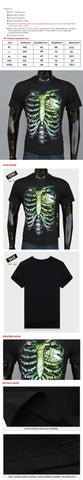 Skeleton Ribs Pocket MoneyT shirt