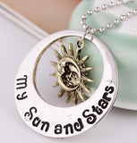 Game Of Thrones Moon of My Life Sun Star Necklace Pendant