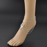 Turquoise Beads Anklet Jewlery