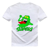 Ghostbusters Slimer Cartoon T-Shirt