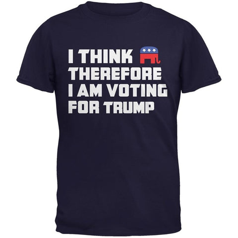 I Think Therefore I Am Voting For Donald Trump Men's T-Shirt