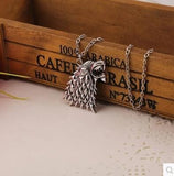 Game of Thrones Stark Wolf Necklace