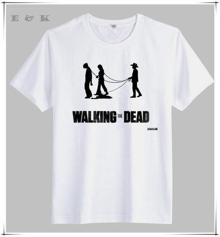The Walking Dead Walker on Leash T Shirt