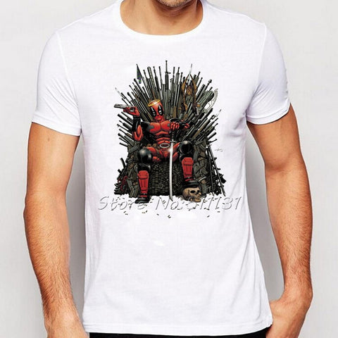 Game of Thrones Deadpool Iron Throne T-Shirt