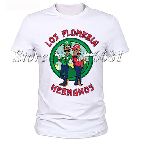 Super Mario Video Games Men T Shirt
