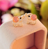 Cute Baby Elephant Stud earrings