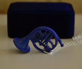 How I Met Your Mother Blue French Horn Necklace Pendant