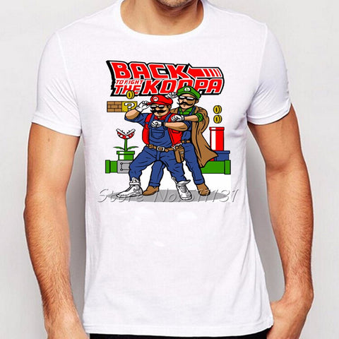 Super Mario Koopa Video Games Men T Shirt
