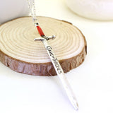 Game of Thrones Letter Opener Sword Necklace