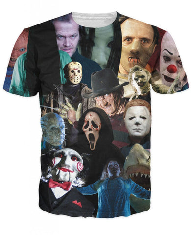 Horror Movie Legends T shirt