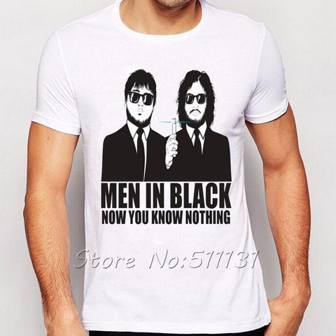 Game of Thrones Men in Black You Know Nothing T Shirt