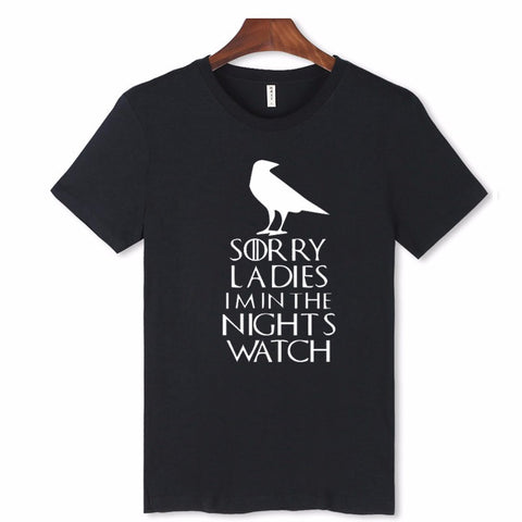 Game of Thrones Nights Watch Crows Funny T Shirt