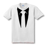 Tuxedo Retro Tie Funny Men's T-Shirt