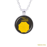 How I Met Your Mother Yellow Umbrella Necklace Pendant