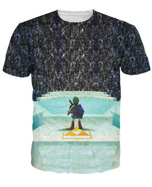 Legend of Zelda Ocarina of Time Fairy Fountain T Shirt