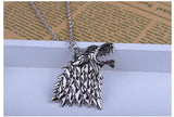 Game of Thrones Stark Wolf Necklace