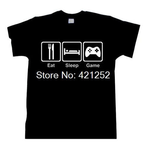 Eat Sleep Game Video Games Men T Shirt