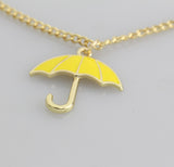 How I Met Your Mother Yellow Umbrella Necklace Pendant