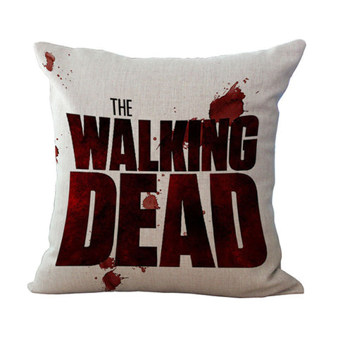 The Walking Dead Throw Pillow