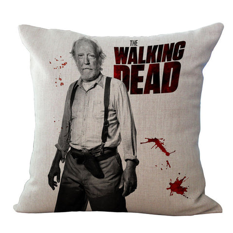 The Walking Dead Hershel Throw Pillow