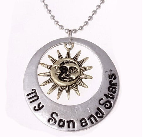 Game Of Thrones Moon of My Life Sun Star Necklace Pendant
