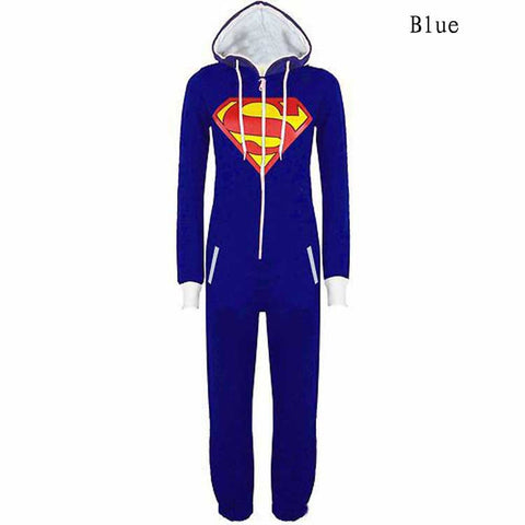 Superman One Piece Men's Pajamas