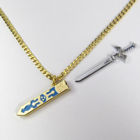 Legend of Zelda Removable Master Sword Necklace Pendant