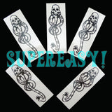Harry Potter Death Eaters Temp Tattoo