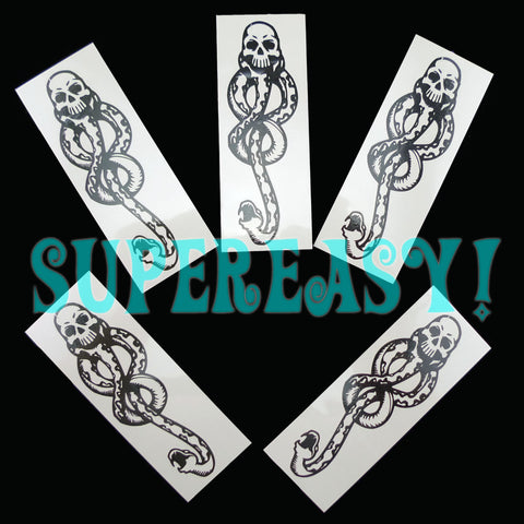 Harry Potter Death Eaters Temp Tattoo