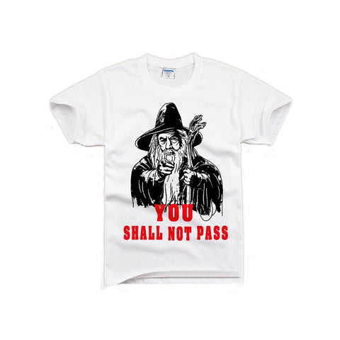 Lord of the Rings Gandalf You Shall Not Pass T Shirt