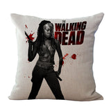 The Walking Dead Michonne Throw Pillow