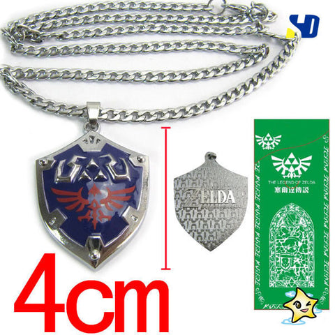 Legend of Zelda Hyrule Sheild Shield Necklace Pendant