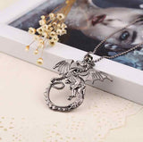 Game Of Thrones Targaryen Dragon Badge Necklace