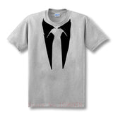 Tuxedo Retro Tie Funny Men's T-Shirt