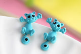 New Cute Kitten Cat Stud Earrings Multiple Color