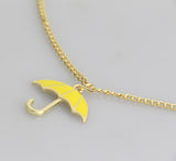 How I Met Your Mother Yellow Umbrella Necklace Pendant