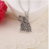 Game of Thrones Stark Wolf Necklace