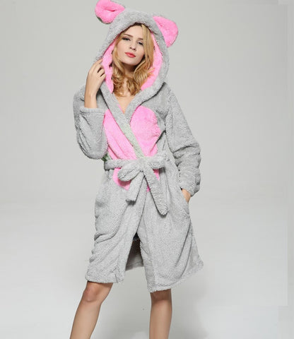 Mouse Robe Womens