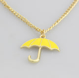 How I Met Your Mother Yellow Umbrella Necklace Pendant