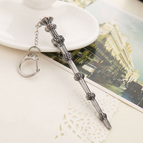 Harry Potter Professor Dumbledore Wand Keychain Pendant