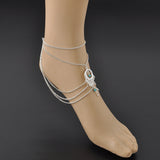 Turquoise Beads Anklet Jewlery