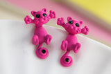 New Cute Kitten Cat Stud Earrings Multiple Color