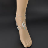 Turquoise Beads Anklet Jewlery